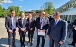 Spotkanie z Ministrem Klimatu i Środowiska Panem Michałem Kurtyką w Rabce-Zdroju, Krościenku nad Dunajcem oraz w Sękowej