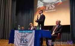 Spotkanie z eurodeputowanym Tomaszem Porębą, Grybów 20.05.2018r