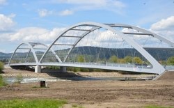 Otwarcie mostu na rzece Dunajec i poświęcenie Ronda im. ks.infułata Władysława Lesiaka